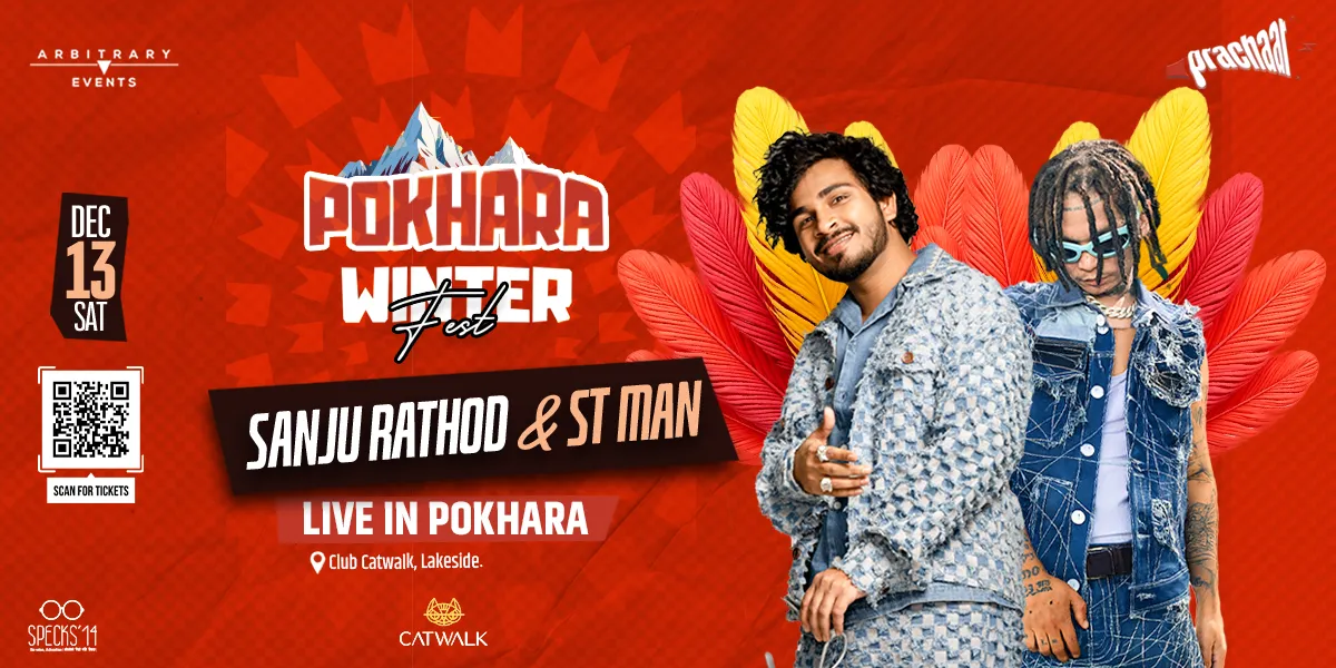 Pokhara Winter Fest 2025 | Sanju Rathod Live in Pokhara & ST Man Performing