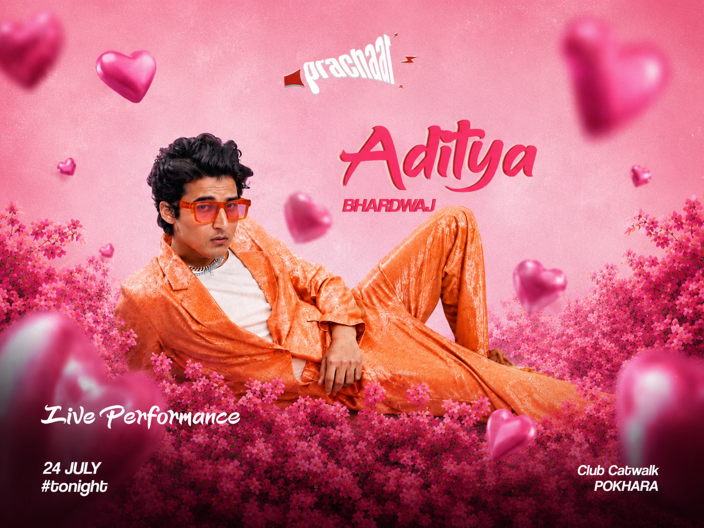 Aditya Bhardwaj Live in Pokhara: All Set to Host One of Nepal’s Biggest Friday Night Music Events